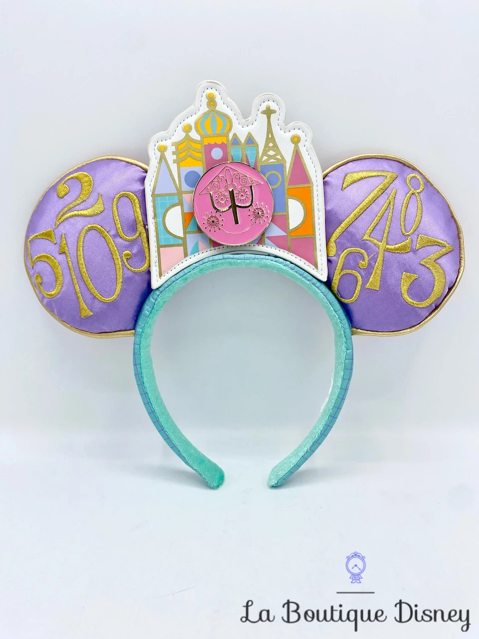 Serre Tête Oreilles Mickey Mouse The Main Attraction Série 4 It's A Small World Disney Store Ears Édition Limitée 1 Serre Tête Oreilles Mickey Mouse The Main Attraction Série 4 It's A Small World Disney Store Ears Édition Limitée