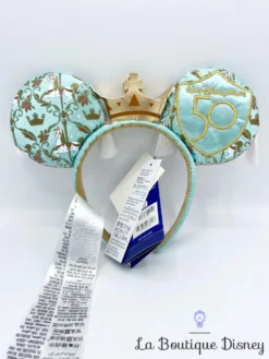 Serre Tête Oreilles Mickey Mouse The Main Attraction Série 7 Prince Charming Disney Store Ears Édition Limitée -Magasin De Décoration Disney oreilles ears mickey mouse prince charming cheval the main attraction disney store edition limitee serre tete 3