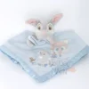 Disney - Panpan Le Lapin - Maxi Doudou Plat Carré Bleu 40 Cm