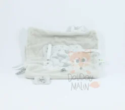 Disney Panpan Le Lapin Doudou Plat Gris Bleu étoile