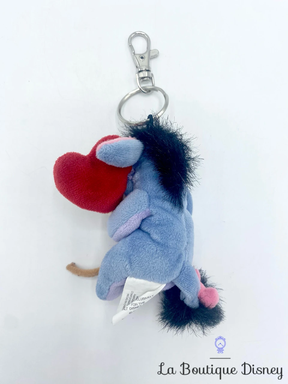 Porte Clés Bourriquet Coeur Disney Store Peluche Winnie L'ourson âne Bleu 3 Porte Clés Bourriquet Coeur Disney Store Peluche Winnie L'ourson âne Bleu – Image 3