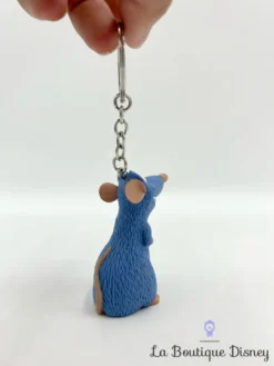 Porte Clés Rémy Ratatouille Disney Pixar Rat Bleu 7 Cm -Magasin De Décoration Disney porte cles remy ratatouille disney pixar rat bleu figurine 2