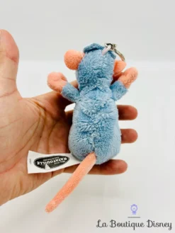 Porte Clés Rémy Ratatouille Disney Gipsy Peluche Rat Bleu -Magasin De Décoration Disney porte cles remy ratatouille peluche disney pixar gipsy rat bleu souris 6