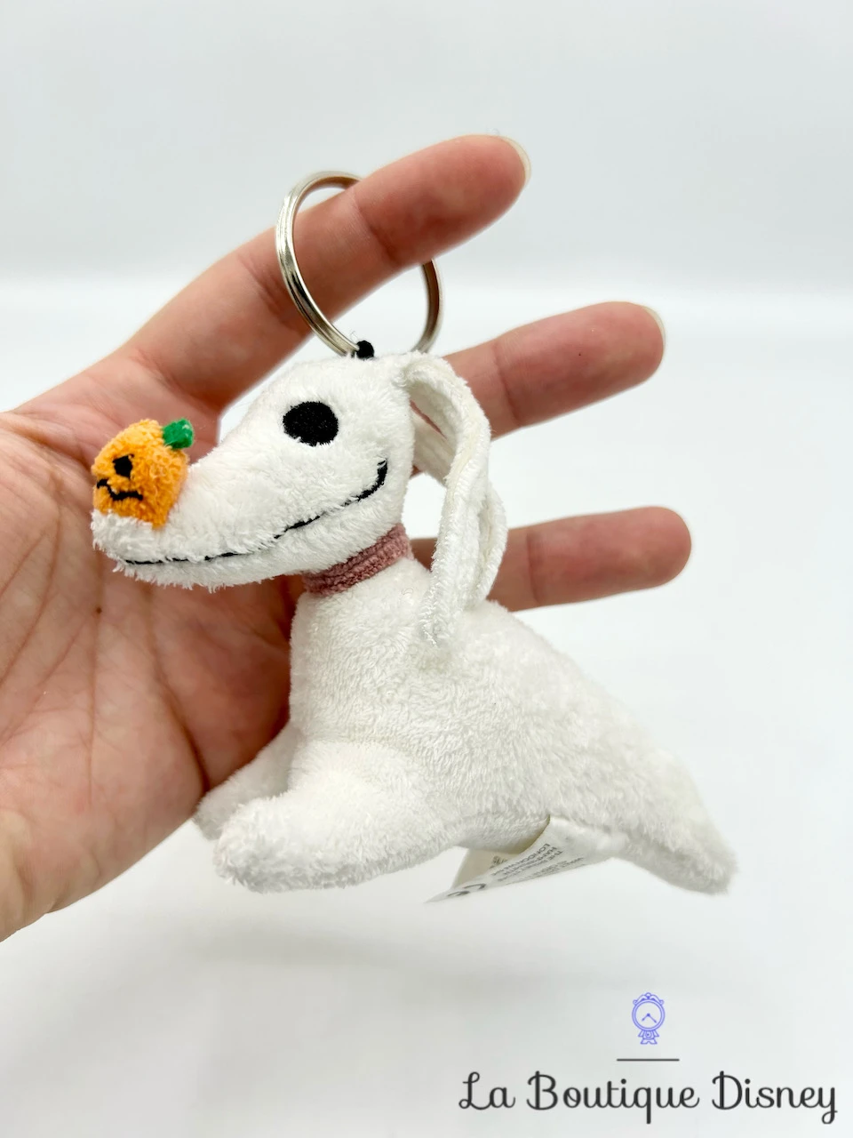 Porte Clés Zéro Peluche Chien Fantôme Disney Store L'étrange Noël De Mr Jack 10 Cm 2 Porte Clés Zéro Peluche Chien Fantôme Disney Store L'étrange Noël De Mr Jack 10 Cm – Image 2