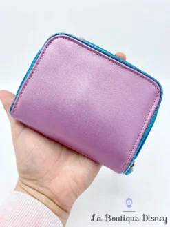 Porte Monnaie Anna Elsa La Reine Des Neiges Disney Store Argent Portefeuille -Magasin De Décoration Disney porte monnaie anna elsa la reine des neiges disney store violet 3