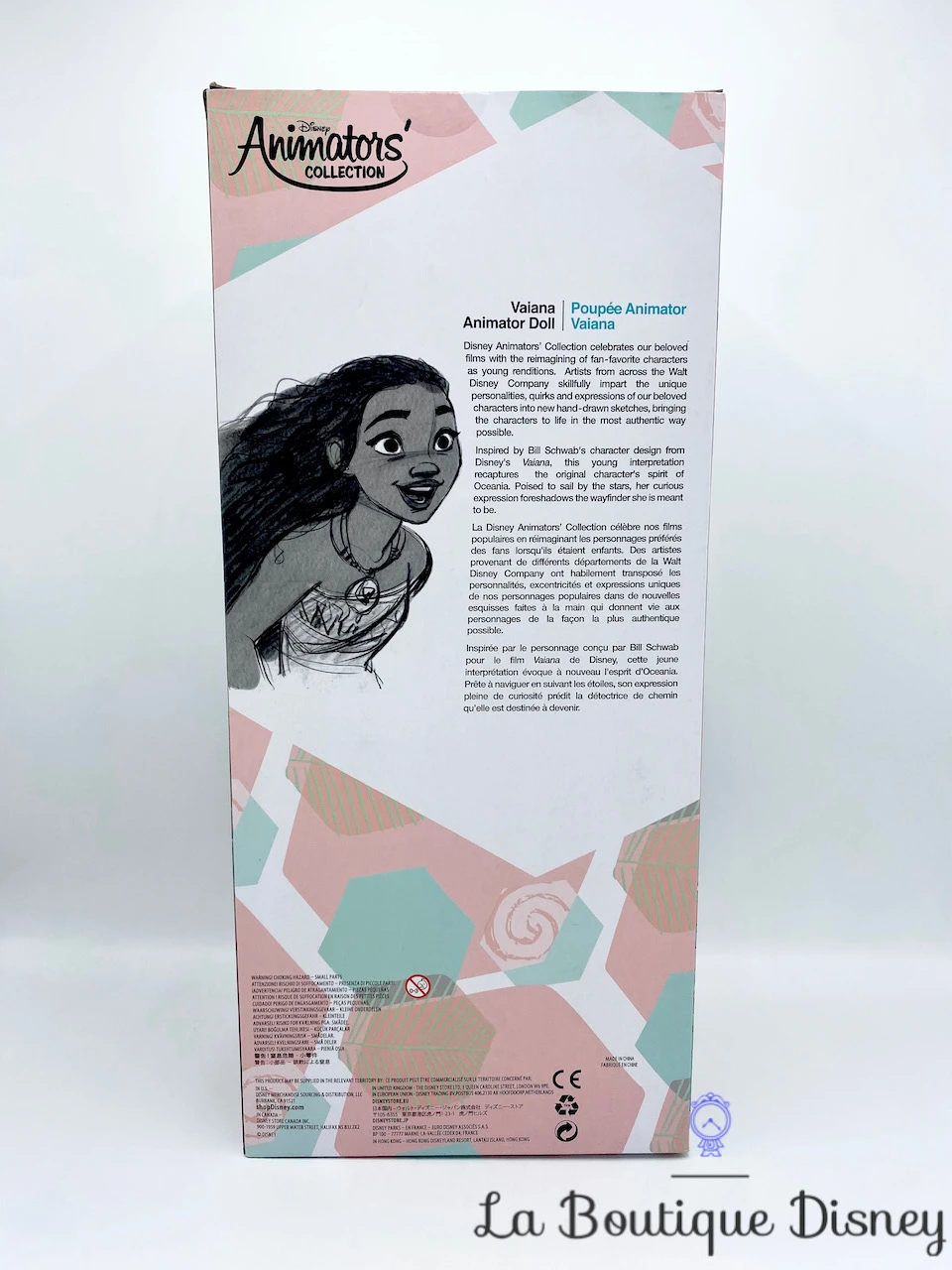 Poupée Vaiana Animators Collection V5 Disney Store 2019 Moana Pua 40 Cm 4 Poupée Vaiana Animators Collection V5 Disney Store 2019 Moana Pua 40 Cm – Image 4