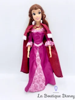 Poupée Chantante Belle La Belle Et La Bête Disney Store Poupée Musicale Rose Hiver