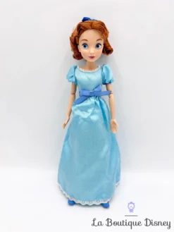 Poupée Wendy Peter Pan Disney Store 2020 Mannequin Robe Bleu 26 Cm