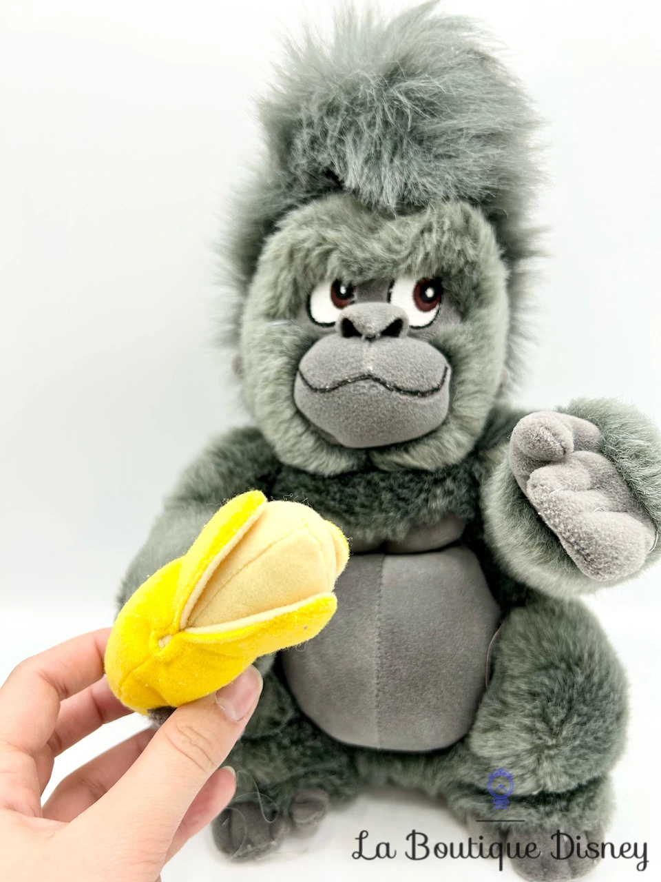 Sac à Dos Tok Banane Singe Tarzan Disney Store Vintage Peluche Terk Gris 38 Cm 2 Sac à Dos Tok Banane Singe Tarzan Disney Store Vintage Peluche Terk Gris 38 Cm – Image 2