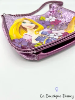 Sac à Main Raiponce Disney Store Bandoulière Déguisement Rapunzel Violet Paillettes -Magasin De Décoration Disney sac a main raiponce disney store violet paillettes 2