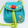 Sac à Main Fée Clochette Disney Store Peter Pan Bandoulière Bleu Vert Fleur