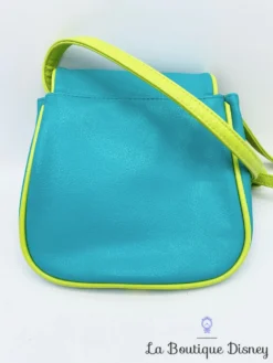 Sac à Main Fée Clochette Disney Store Peter Pan Bandoulière Bleu Vert Fleur -Magasin De Décoration Disney sac bandouliere fee clochette disney store jaune bleu peter pan fleurs ete sac a main 7