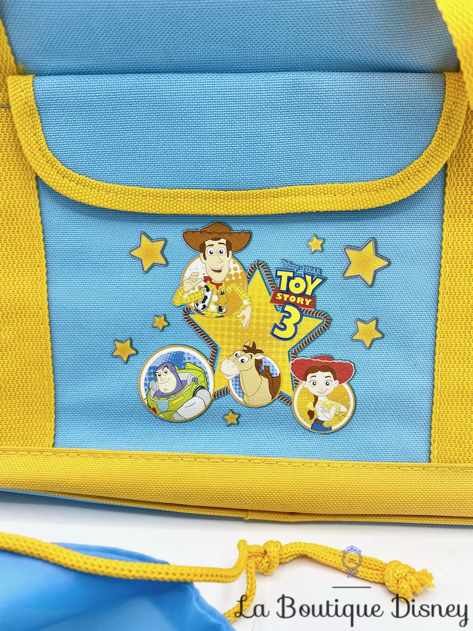 Sac De Voyage Toy Story 3 Disney Pixar Sac Pochette Transport Bleu Jaune 2 Sac De Voyage Toy Story 3 Disney Pixar Sac Pochette Transport Bleu Jaune – Image 2