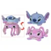 Disney Stitch Angel Mini Peluche Réversible émotion 12 Cm