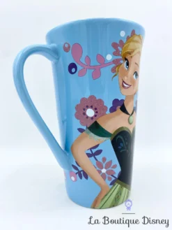 Tasse Anna La Reine Des Neiges Disney Store Mug Bleu Fleurs Haut -Magasin De Décoration Disney tasse anna la reine des neiges disney store mug fleurs bleu 5