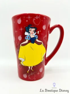 Tasse Blanche Neige Disney Store 2014 Mug Rouge Princesse Pomme -Magasin De Décoration Disney tasse blanche neige dessin pomme disney store 2014 mug rouge 5
