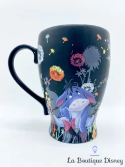 Tasse Bourriquet Fleurs Disney Store Mug Noir Winnie L'ourson âne Violet -Magasin De Décoration Disney tasse bourriquet fleurs disney store mug winnie ourson noir fleurs 1
