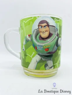 Tasse Buzz L'Éclair Aliens Toy Story Disney Pixar Mug Anti Dérapant Vert -Magasin De Décoration Disney tasse buzz eclair aliens toy story disney mug transparent anti derapant 3