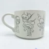 Tasse Fée Clochette Croquis Disney Store Mug Peter Pan Dessin Esquisse Vert