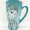 Tasse Elsa La Reine Des Neiges Disney Store 2015 Mug Bleu Princesse