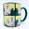 Tasse Fée Clochette Disney Mug Peter Pan Vert Humeur Visage XXL
