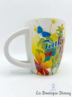 Tasse Fée Clochette TinkerBell Disney Store Mug Peter Pan Fleurs Multicolores -Magasin De Décoration Disney tasse fee clochette tinker bell couleurs disney store mug ete fleurs 4