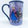 Tasse La Reine Des Neiges Anna Sven Olaf Kristoff Disney Store Original Authentic Mug Bleu Violet Hiver Neige