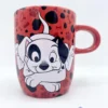 Tasse 101 Dalmatians Disney Store Mug Rouge Noir Les 101 Dalmatiens Chien