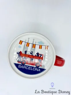 Tasse Mickey Mouse Barcelona Disney Store Mug Couvercle Espagne Pays Ville Blanc -Magasin De Décoration Disney tasse mickey barcelona disney store mug couvercle pays ville 3