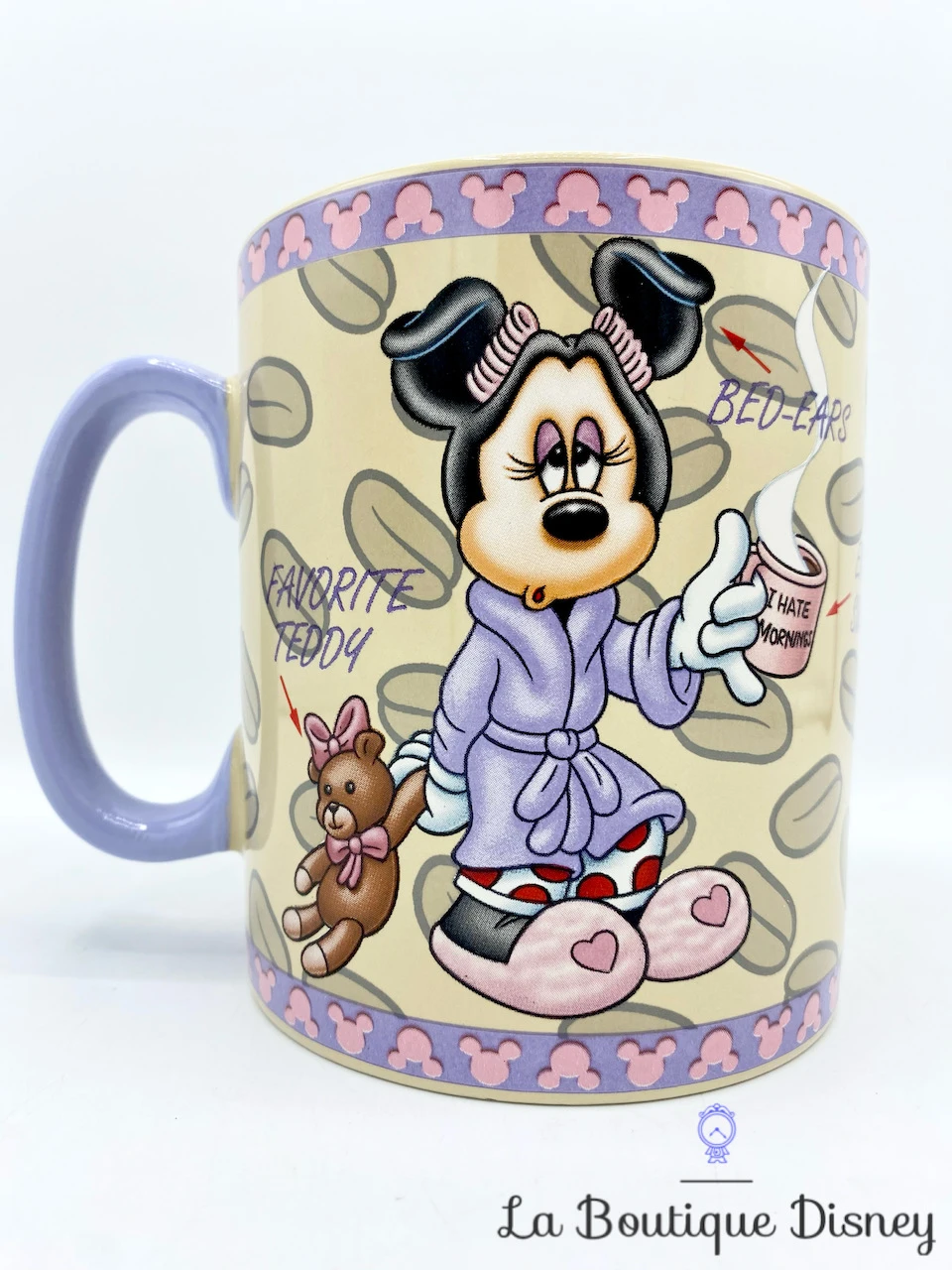 Tasse Minnie Mouse Disney Mug Mornings Aren't Pretty Matin Café XXL 1 Tasse Minnie Mouse Disney Mug Mornings Aren't Pretty Matin Café XXL