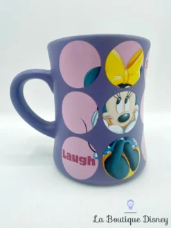 Tasse Minnie Mouse Pois Disney Store Mug Violet Cutie Smile Laugh -Magasin De Décoration Disney tasse minnie mouse pois disney store violet rose mug cute laugh smile 4