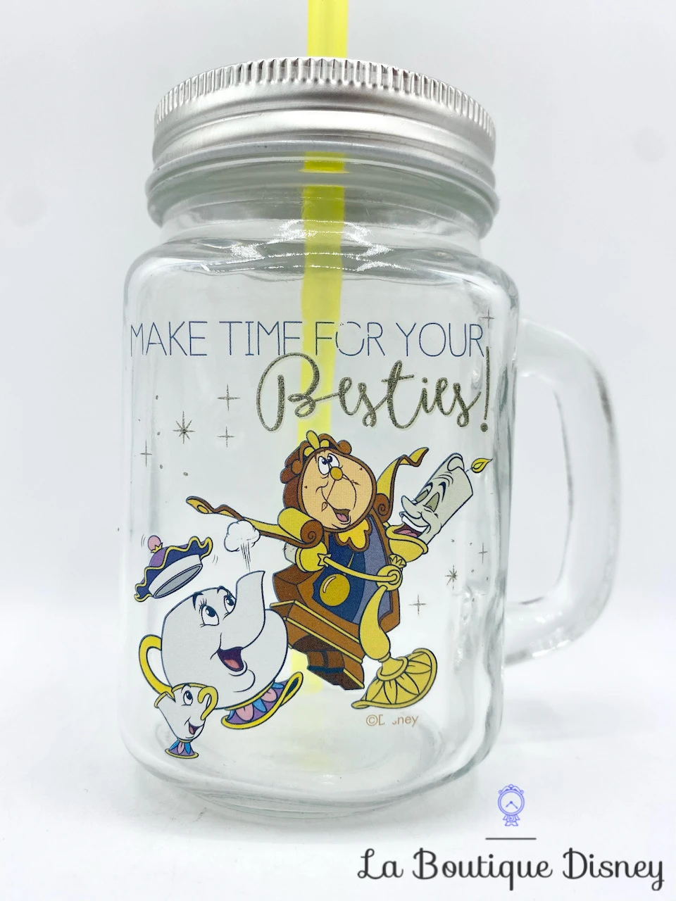 Verre Paille Big Ben Lumière Madame Samovar Zip La Belle Et La Bête Disney Tasse Make Time For Your Besties 4 Verre Paille Big Ben Lumière Madame Samovar Zip La Belle Et La Bête Disney Tasse Make Time For Your Besties – Image 4