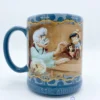 Tasse Pinocchio Disney Store Original Mug Classic Animation Bleu Gepetto