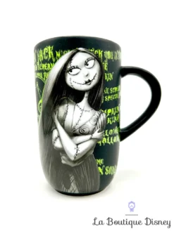 Tasse Sally The Nightmare Before Christmas Disney Store Mug L'étrange Noël De Monsieur Jack Vert