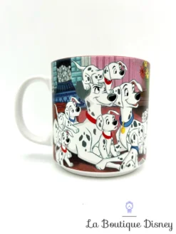 Tasse Scène Les 101 Dalmatiens Disney Store Mug Walt Disney Classics 2008 Scène Films Chiens Télévision