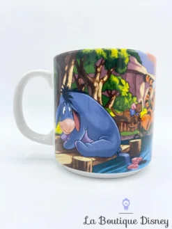 Tasse Scène Winnie L'ourson Disney Store Classics 2002 Mug Scène Film Pêche Eau -Magasin De Décoration Disney tasse scene winnie ourson disney classics 2002 mug scene film tigrou bourriquet peche eau 4