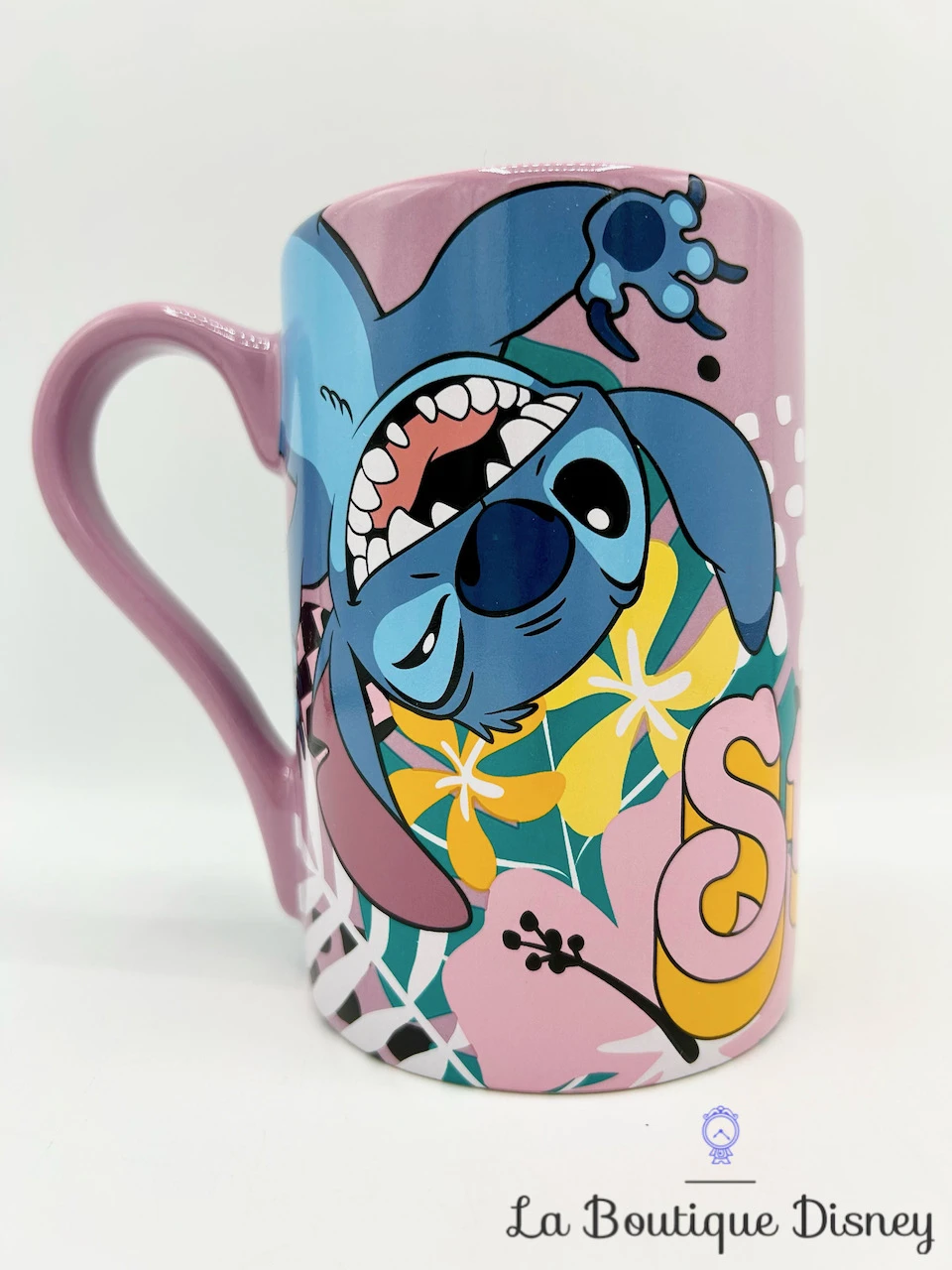 Tasse Stitch Souillon Disney Store Mug ShopDisney Lilo Et Stitch Bleu Violet Feuilles 1 Tasse Stitch Souillon Disney Store Mug ShopDisney Lilo Et Stitch Bleu Violet Feuilles