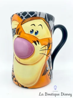 Tasse Tigrou Tigger Disney Store Mug Winnie L'ourson Noir Orange