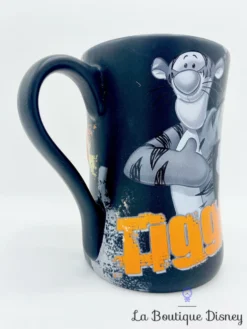 Tasse Tigrou Tigger Disney Store Mug Winnie L'ourson Noir Orange -Magasin De Décoration Disney tasse tigrou noir orange disney store mug winnie ourson portrait 2