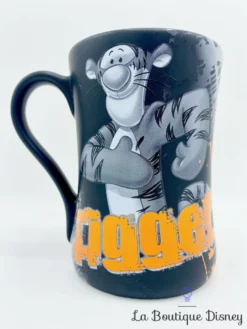 Tasse Tigrou Tigger Disney Store Mug Winnie L'ourson Noir Orange -Magasin De Décoration Disney tasse tigrou noir orange disney store mug winnie ourson portrait 3