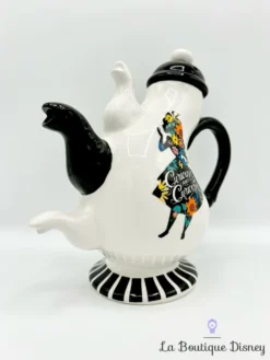 Théière Alice Aux Pays Des Merveilles Disney Curiouser And Curiouser Blanc Noir -Magasin De Décoration Disney theiere alice au pays des merveilles disney curiouser 0