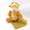 Disney - Tigrou Le Tigre - Peluche Avec Doudou Orange Jaune Vert 30 Cm