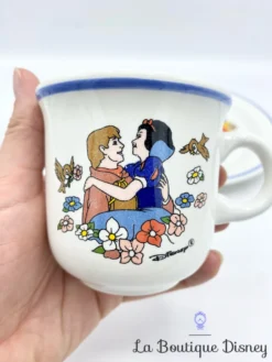 Ensemble Vaisselle Blanche Neige Et Les Sept Nains Disney Quadrifoglio Italy Assiette Tasse Vintage -Magasin De Décoration Disney vaisselle ensemble assiette creuse tasse blanche neige et les sept nains disney quadrifoglio italie vintage 5