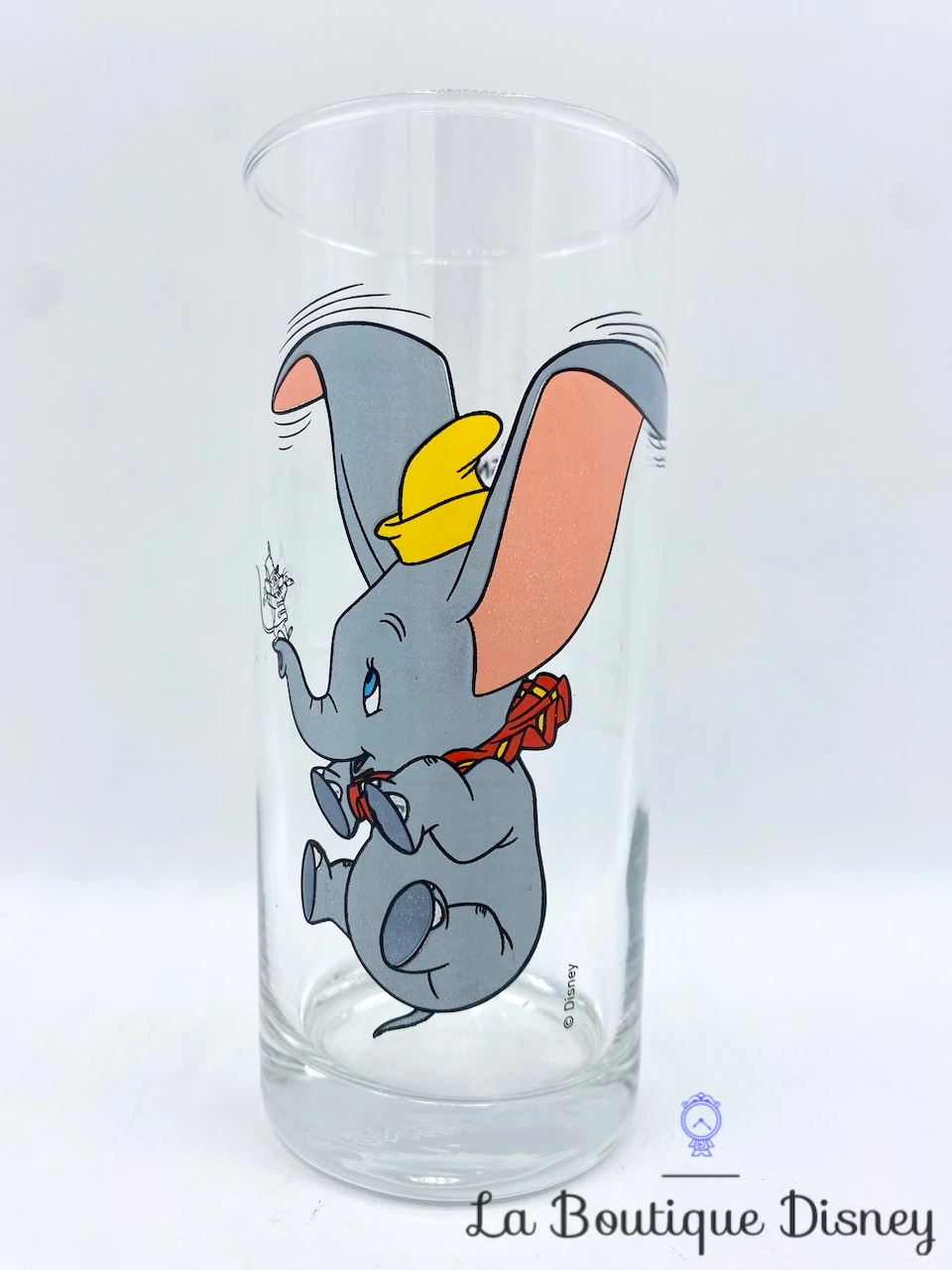 Verre Dumbo Disney éléphant Gris Transparent 1 Verre Dumbo Disney éléphant Gris Transparent