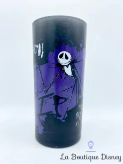 Verre Jack Skellington Disney Store Exclusive L'étrange Noël De Mr Jack Noir Violet