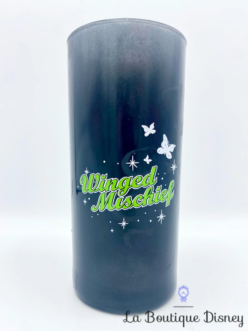 Verre Fée Clochette Winged Mischief Disney Store Exclusive Tinker Bell Noir Vert 3 Verre Fée Clochette Winged Mischief Disney Store Exclusive Tinker Bell Noir Vert – Image 3