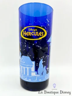 Verre Hercules Disney Vintage Bleu Hercule Megara -Magasin De Décoration Disney verre hercules megara disney vintage bleu 3