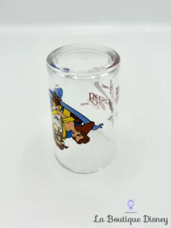 Verre La Belle Et La Bête Disney VMC Reims Moutarde Vintage -Magasin De Décoration Disney verre la belle et la bete disney vmc reims moutarde vintage belle beest 5