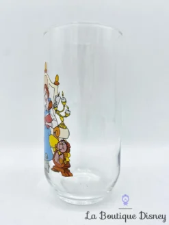 Verre Belle Lumière Big Ben Madame Samovar Zip Disney Vintage La Belle Et La Bête -Magasin De Décoration Disney verre la belle et la bete walt disney productions vintage lumiere big ben samovar 3