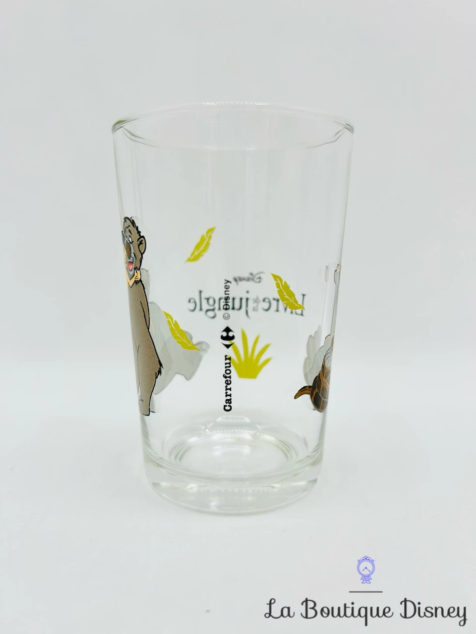 Verre Mowgli Baloo Kaa Le Livre De La Jungle Disney Carrefour Moutarde 4 Verre Mowgli Baloo Kaa Le Livre De La Jungle Disney Carrefour Moutarde – Image 4